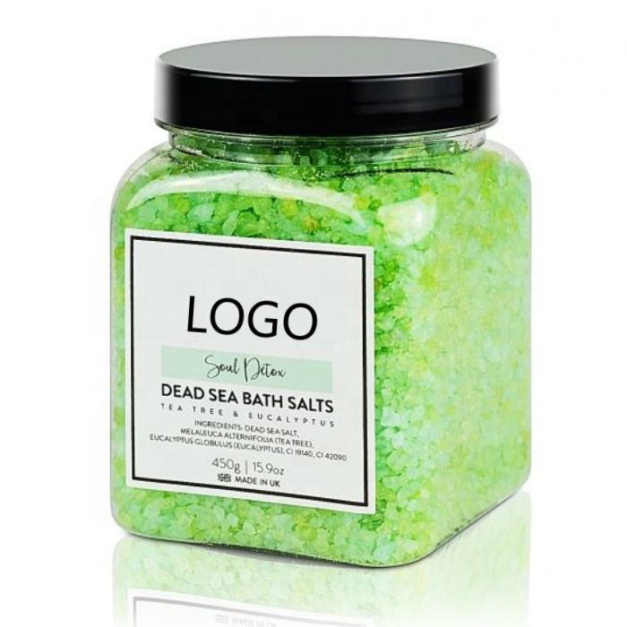 Hot Sell OEM Private Label Hotel pink Relax Natural Dead Sea Salt Lavender Foot Vegan Bath Salt with Flowers